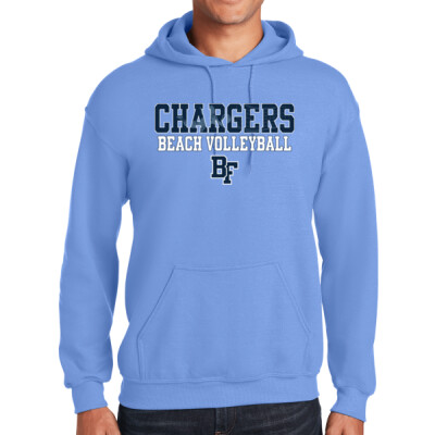 Unisex Chargers Beach Volleyball Hoodie Thumbnail