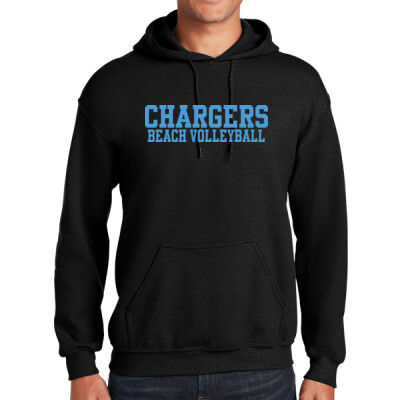 Adult BF Chargers Beach Volleyball Hoodie Thumbnail